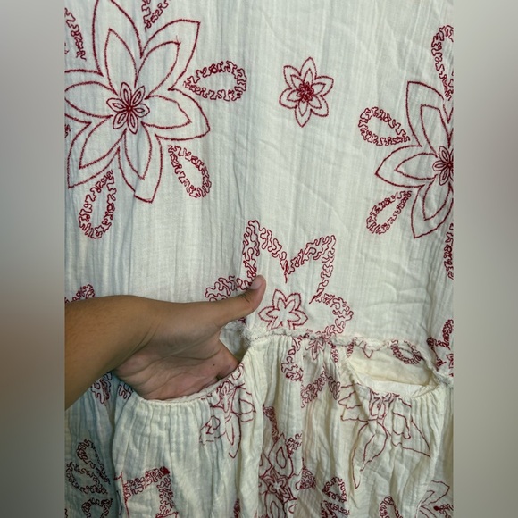 FREE PEOPLE  Picking Petals Mini Dress - Picture 6 of 8